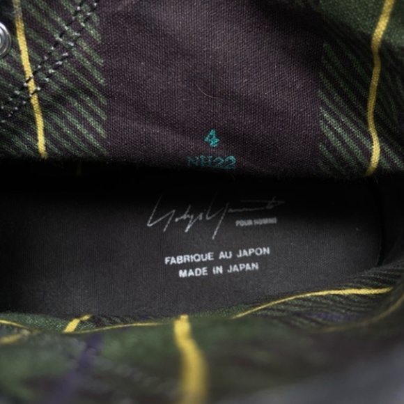 Yohji Yamamoto High top leather sneaker - Picture 5 of 10